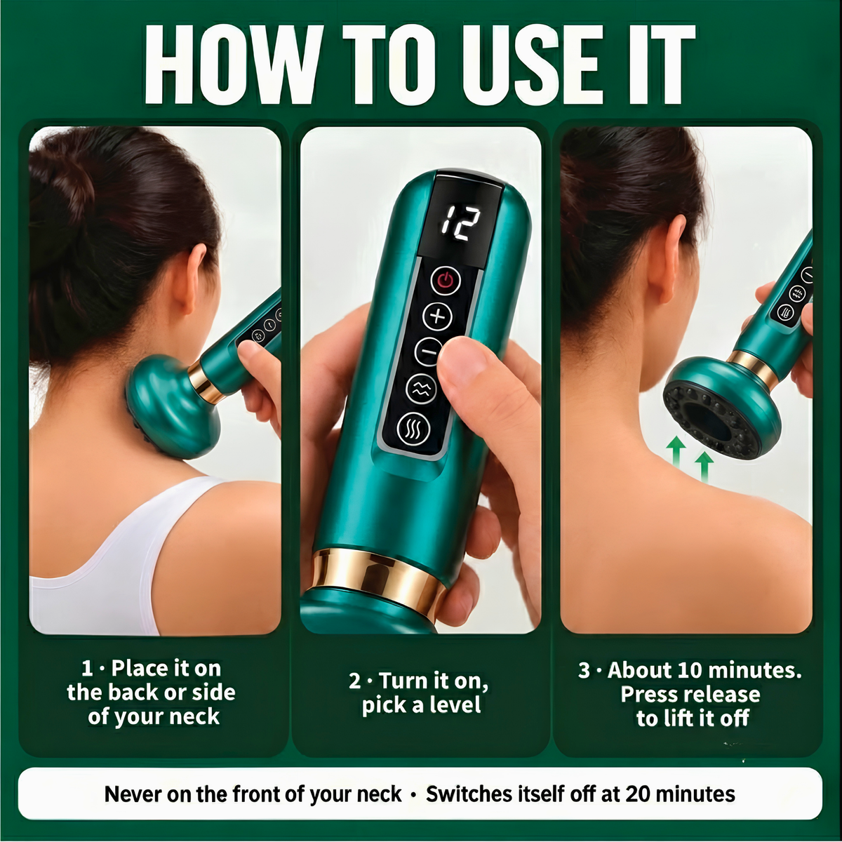 Vaxura Smart Cupping Therapy Device