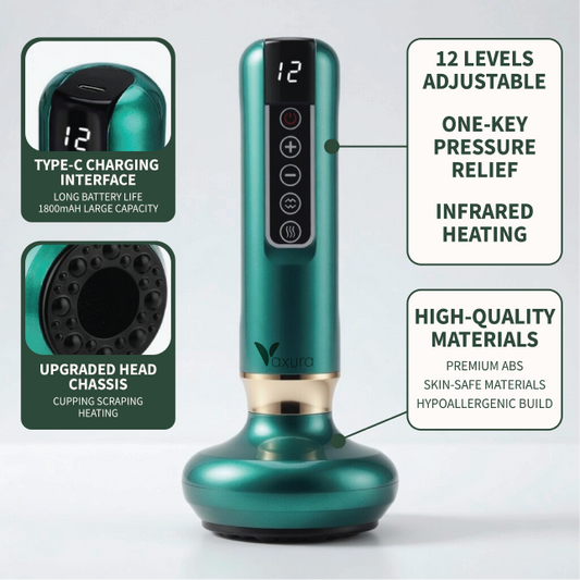 Vaxura Smart Cupping Therapy Device